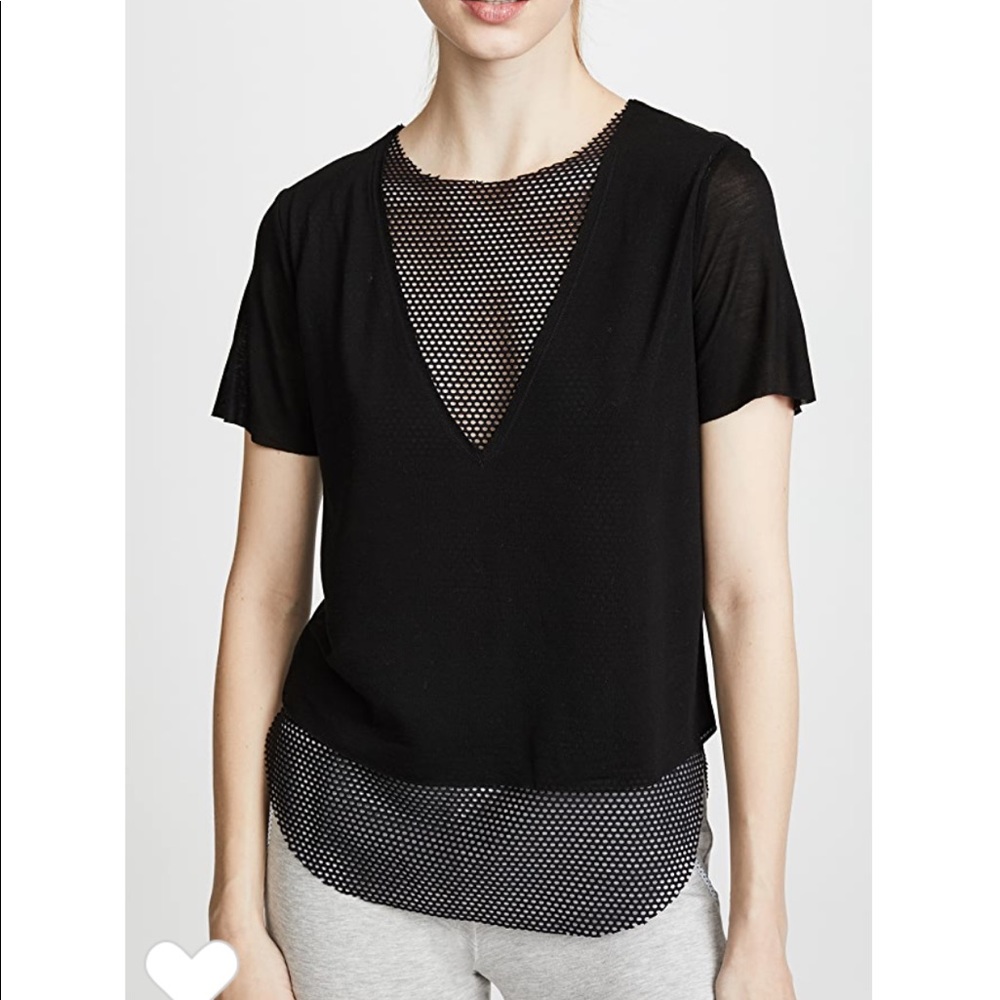 Koral activewear double layer tee